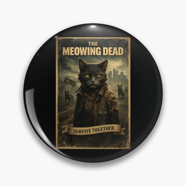 Item preview, The Meowing Dead designed and sold by PureXpress.