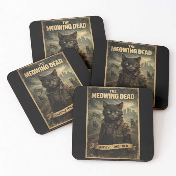 Item preview, The Meowing Dead designed and sold by PureXpress.
