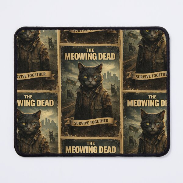 Item preview, The Meowing Dead designed and sold by PureXpress.