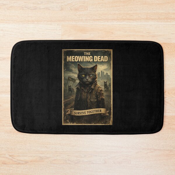 Item preview, The Meowing Dead designed and sold by PureXpress.