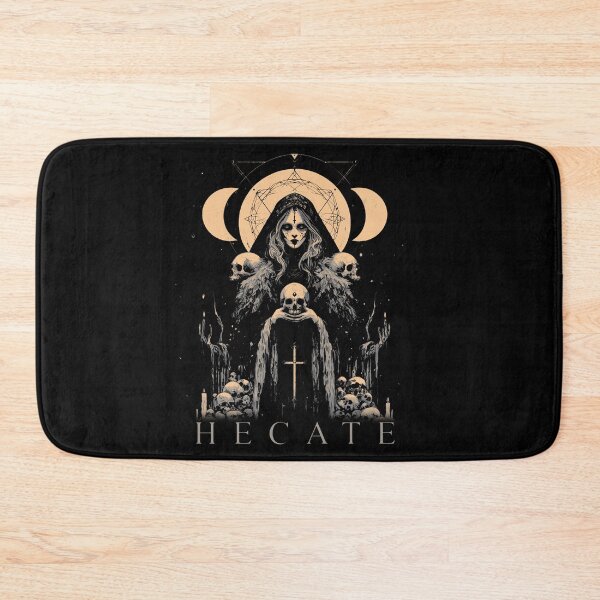 Item preview, Hecate Greek Goddess of Witchcraft, Magic, The Night, The Moon. Goth Esoterica designed and sold by Proverbial Wisdom Design.
