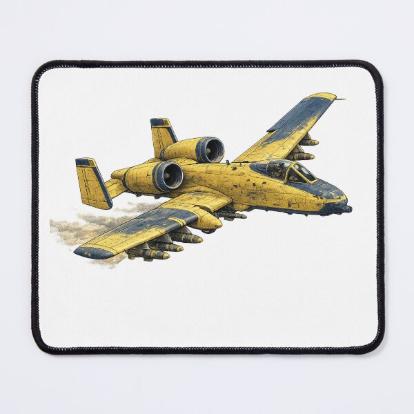 Item preview, A-10 Thunderbolt II Warthog Aircraft Illustration designed and sold by Combat Skies.