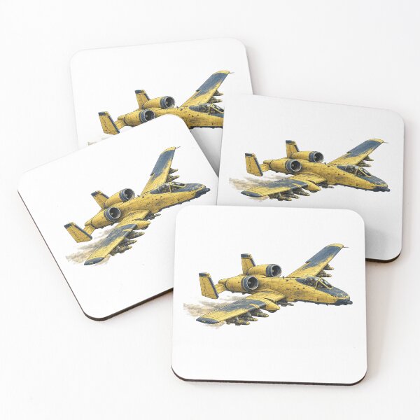 Item preview, A-10 Thunderbolt II Warthog Aircraft Illustration designed and sold by Combat Skies.