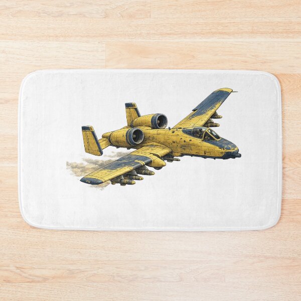 Item preview, A-10 Thunderbolt II Warthog Aircraft Illustration designed and sold by Combat Skies.