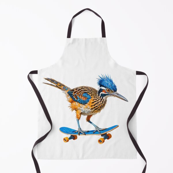 Item preview, Roadrunner Skateboarder Extreme Bird Art designed and sold by TeeARTHY.