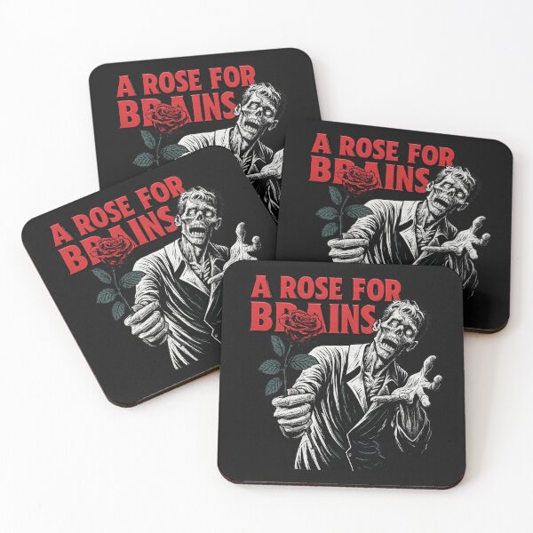Item preview, A Rose for Brains designed and sold by DeadThingsShop.