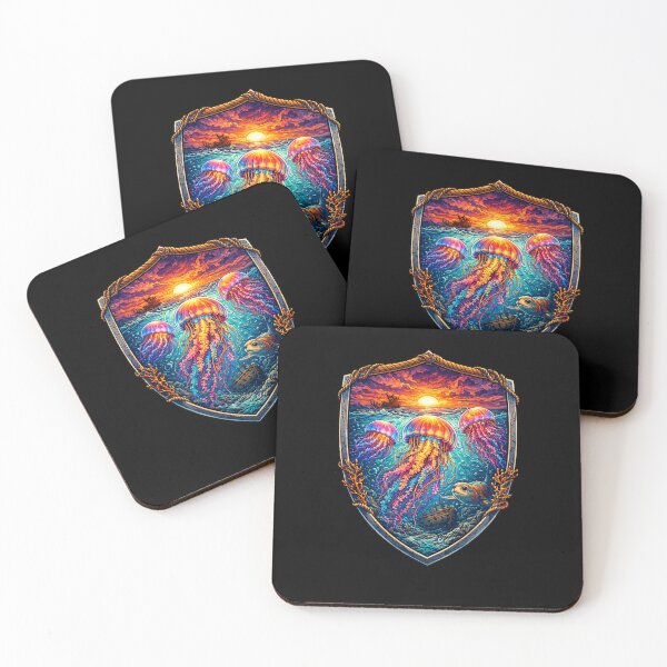 Item preview, Beautiful Jellyfish Sunset designed and sold by Planetporridge.