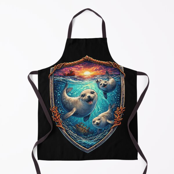 Item preview, Seal Sunset designed and sold by Planetporridge.