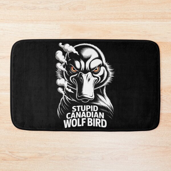 Item preview, Stupid Canadian Wolf Bird - Intense Angry Smoke Cloud Portrait Design designed and sold by DarylWelsh2024.