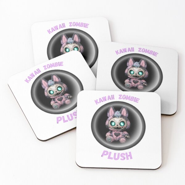 Item preview, Kawaii Zombie Plush- Pastel Goth Monster designed and sold by Lavender-Kitty.