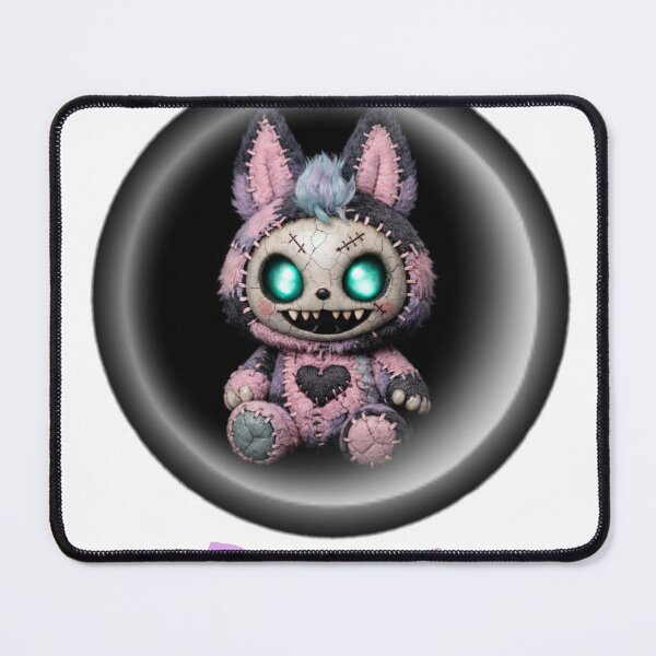 Item preview, Kawaii Zombie Plush- Pastel Goth Monster designed and sold by Lavender-Kitty.