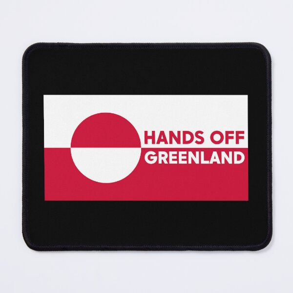 Item preview, Hands Off Greenland - Anti Trump designed and sold by PixVib.