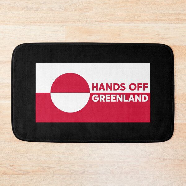 Item preview, Hands Off Greenland - Anti Trump designed and sold by PixVib.