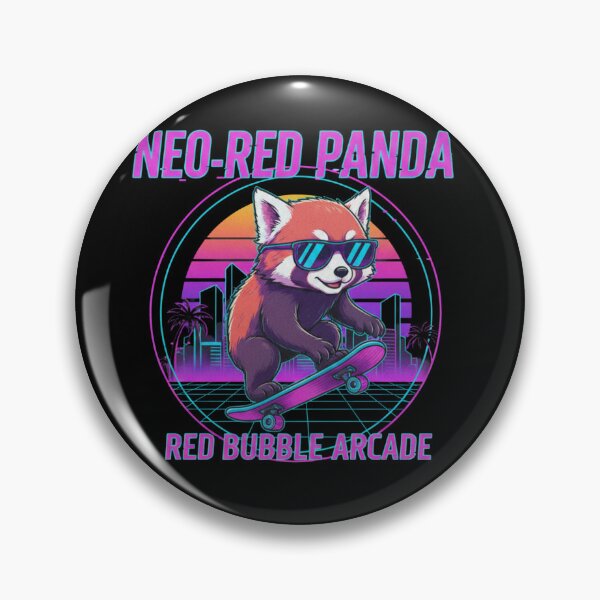 Item preview, red panda designed and sold by HARDLINE ART.