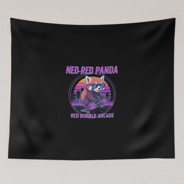 Item preview, red panda designed and sold by HARDLINE ART.