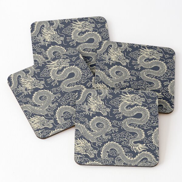 Item preview, Japanese Dragon Seamless Pattern designed and sold by TokyoCraft.