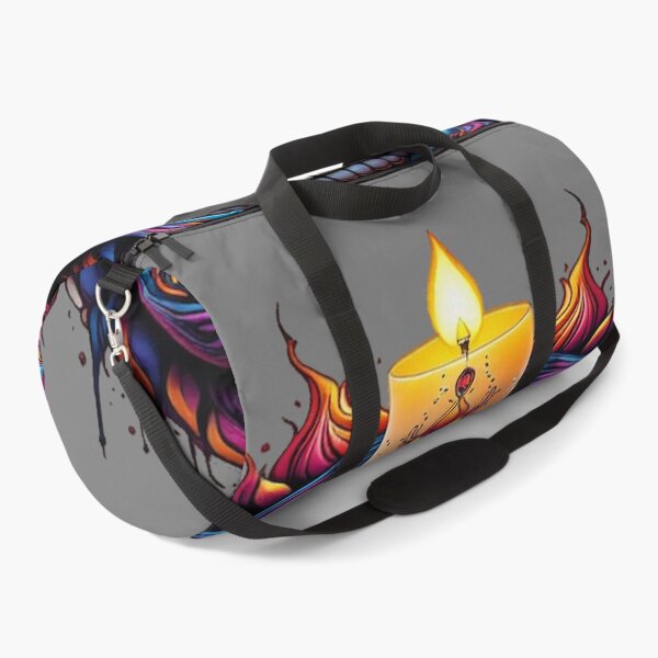 Item preview, Mexican death cult: skull with lit candle designed and sold by Hot4Shirt.