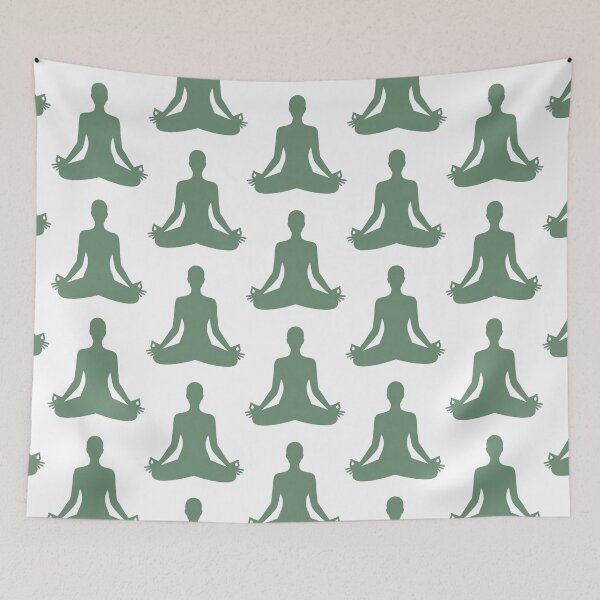 Item preview, Minimal Yoga Figure Design designed and sold by Amevvoo.