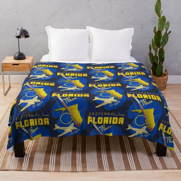 Item preview, Eastern Airlines Florida Vintage Travel Poster designed and sold by Retr0Tshirts.