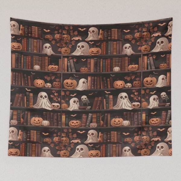 Item preview, Ghosts On Book Shelf designed and sold by xiao xuans.
