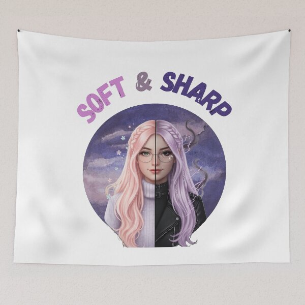 Item preview, Soft and Sharp designed and sold by Lavender-Kitty.