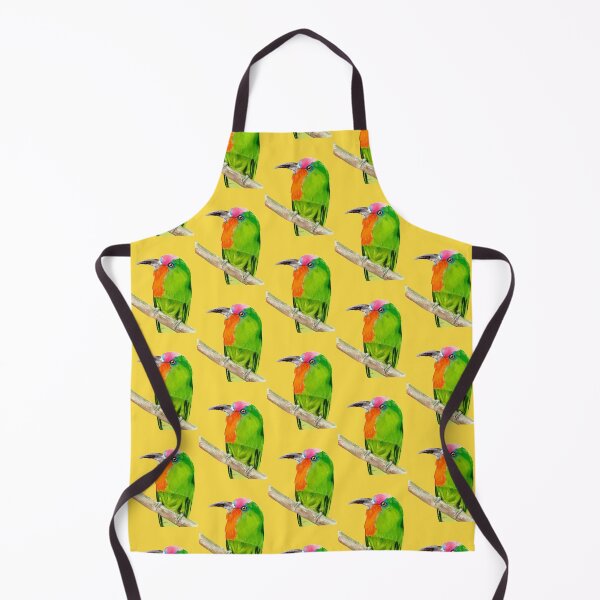 Item preview, Red-bearded Bee-eater bird watercolour painting designed and sold by art-elodie-g.