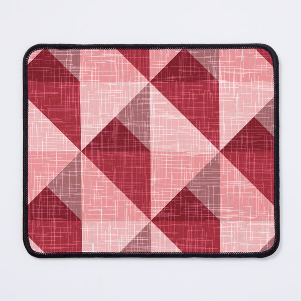 Item preview, Pink and Red Southwestern Tribal Triangle Art designed and sold by Angela Dow.