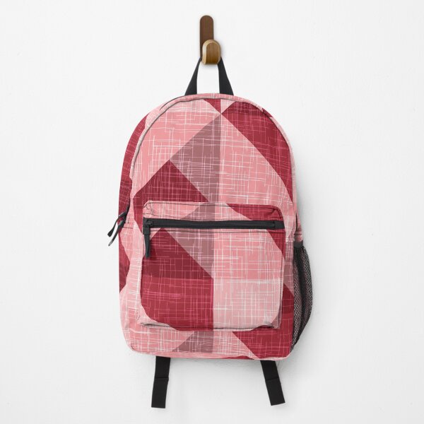 Item preview, Pink and Red Southwestern Tribal Triangle Art designed and sold by Angela Dow.