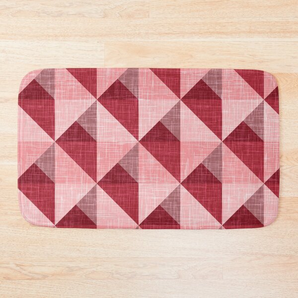 Item preview, Pink and Red Southwestern Tribal Triangle Art designed and sold by Angela Dow.