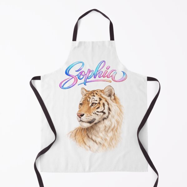 Item preview, Sophia Tiger Zodiac — Strength and Courage of the Chinese Tiger designed and sold by AlexLineArt.