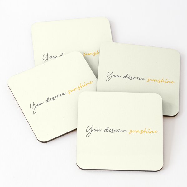 Item preview, You deserve sunshine designed and sold by Nad-Guz.
