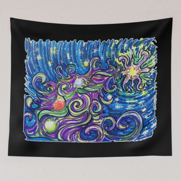 Item preview, Cosmic Christmas Tree designed and sold by JoseloRochaArt.