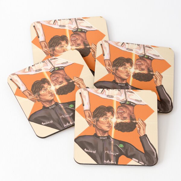 Item preview, Lando Norris and Oscar Piastri poster designed and sold by nellojam.