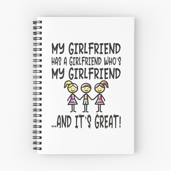 Item preview, Polyamory MY GIRLFRIEND HAS A GIRLFRIEND WHO'S MY GIRLFRIEND AND IT'S GREAT designed and sold by Carl's Clothing.