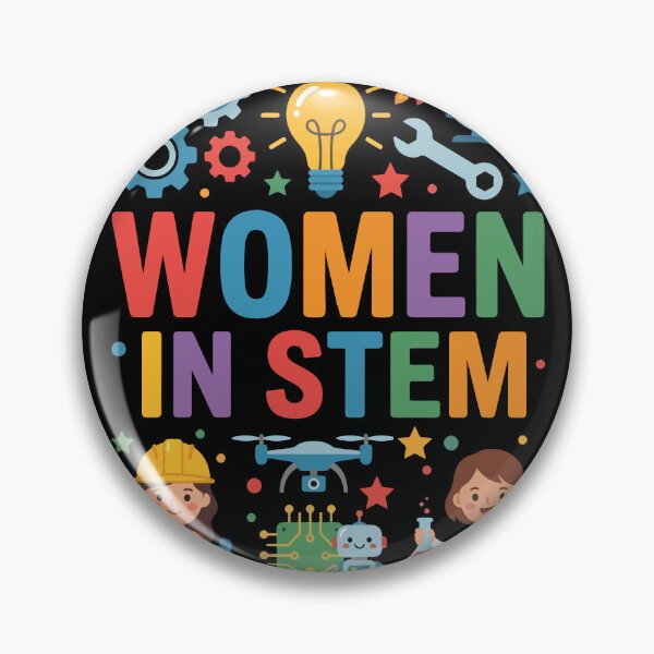 Item preview, Women in STEM Empowering Science & Engineering | Cute Girls in Tech Design designed and sold by Mo5tar.