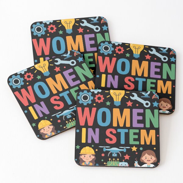 Item preview, Women in STEM Empowering Science & Engineering | Cute Girls in Tech Design designed and sold by Mo5tar.