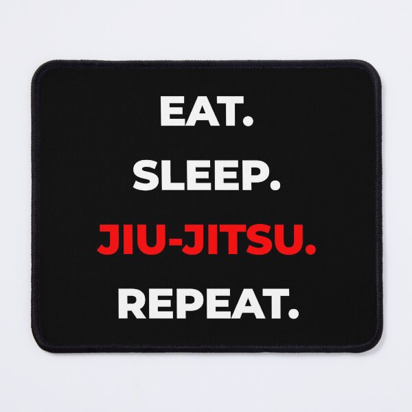 Item preview, BJJ Eat Sleep Jiu Jitsu Repeat Martial Arts Gift designed and sold by Mikidesign1988.