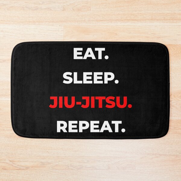 Item preview, BJJ Eat Sleep Jiu Jitsu Repeat Martial Arts Gift designed and sold by Mikidesign1988.