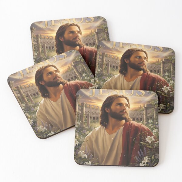 Item preview, Jesus Portrait with Roman Ruins designed and sold by DeXigns.