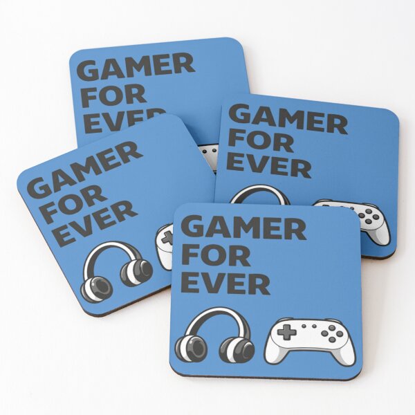 Aperçu de l'œuvre Gamer For Ever – Design Gaming Minimaliste Casque & Manette créée et vendue par JOANNASKAH.
