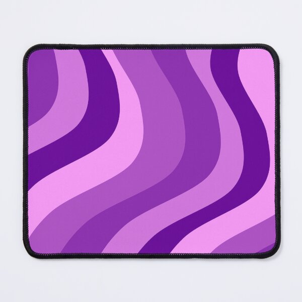 Item preview, Electric Purple Liquid Swirl - Bold Retro Wavy Pattern designed and sold by Aesthetic Crew.