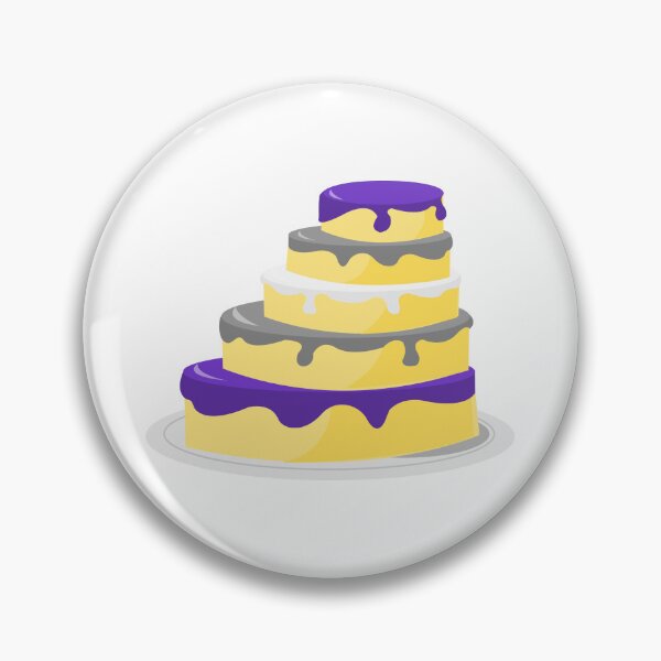 Item preview, Greysexual Cake Pride Flag designed and sold by HarveyHandcraftsandDesigns.