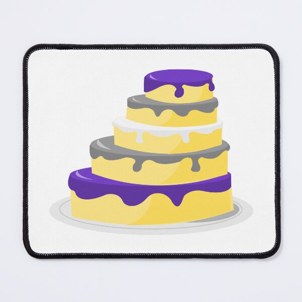 Item preview, Greysexual Cake Pride Flag designed and sold by HarveyHandcraftsandDesigns.