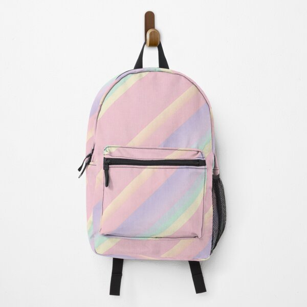 Item preview, Soft Pastel Diagonal Stripe Pattern designed and sold by VibeShift Studio.