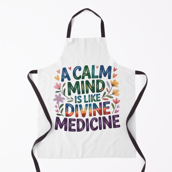 Item preview, A calm mind is like divine medicine designed and sold by nimmitrends.