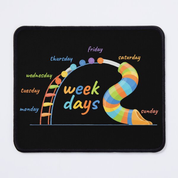 Item preview, Days Of the Week Easy Learning designed and sold by Nubrixa-Studio.