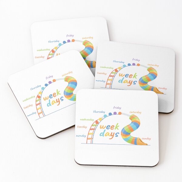 Item preview, Days Of the Week Easy Learning designed and sold by Nubrixa-Studio.