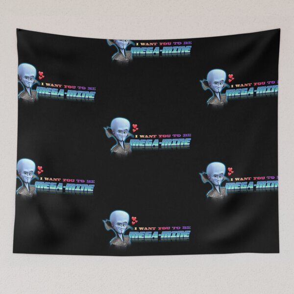 Item preview, I Want You To Be Mega - Mine Megamind Valentine designed and sold by snazzyseagull.