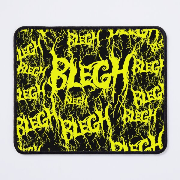 Item preview, Yellow Lightning Blegh Allover Print designed and sold by Gothica-rose.