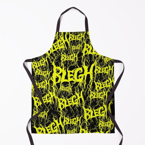 Item preview, Yellow Lightning Blegh Allover Print designed and sold by Gothica-rose.